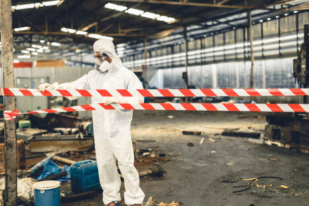 Professional Odor Removal technician working in Pacifica, CA